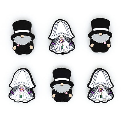 MrBite Wedding Bride Groom Gnome Focal