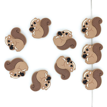 Squirrel Focal Beads