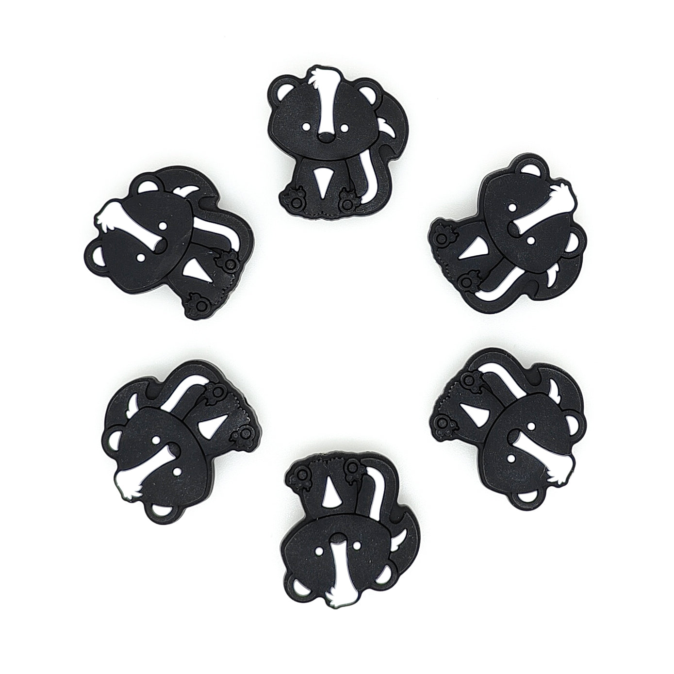 Skunk Focal Beads