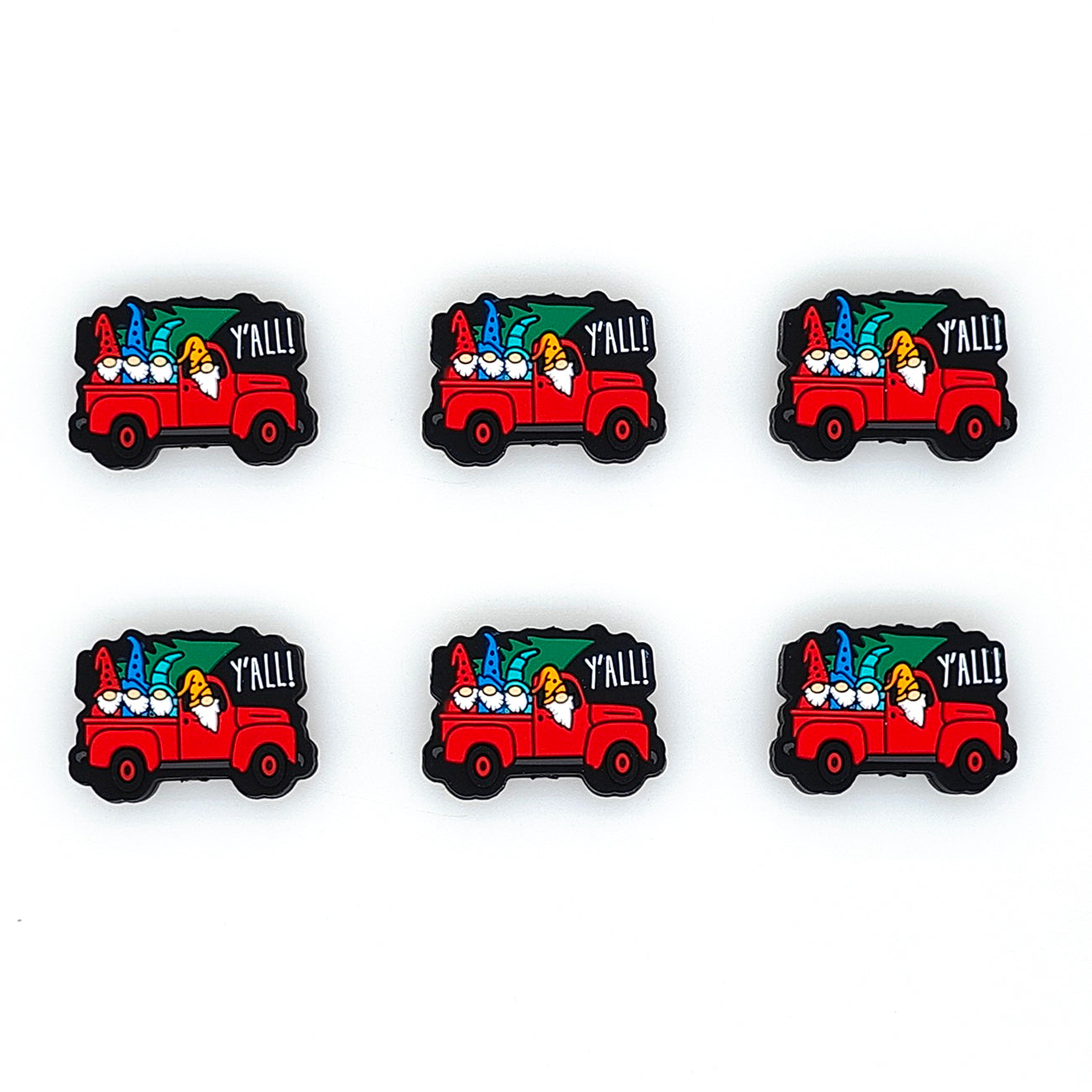 Christmas Gnome Truck Focal
