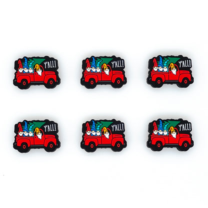 Christmas Gnome Truck Focal