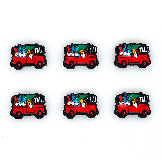 Christmas Gnome Truck Focal