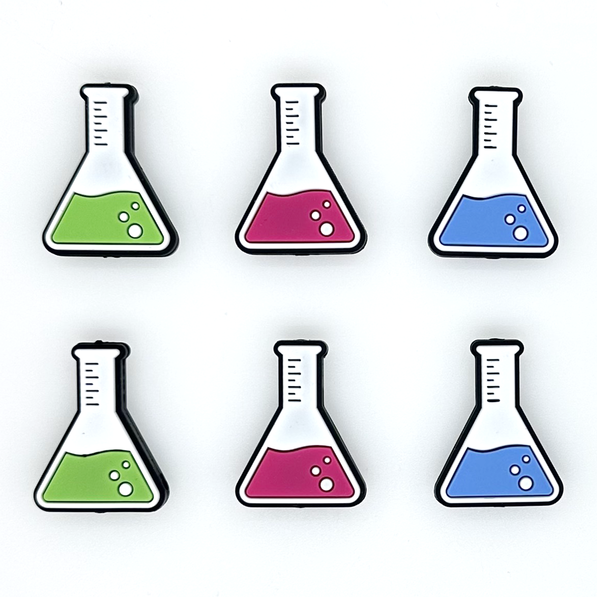 Science Beaker Focal Beads