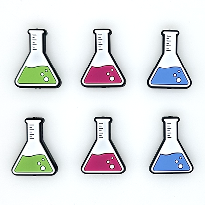 Science Beaker Focal Beads