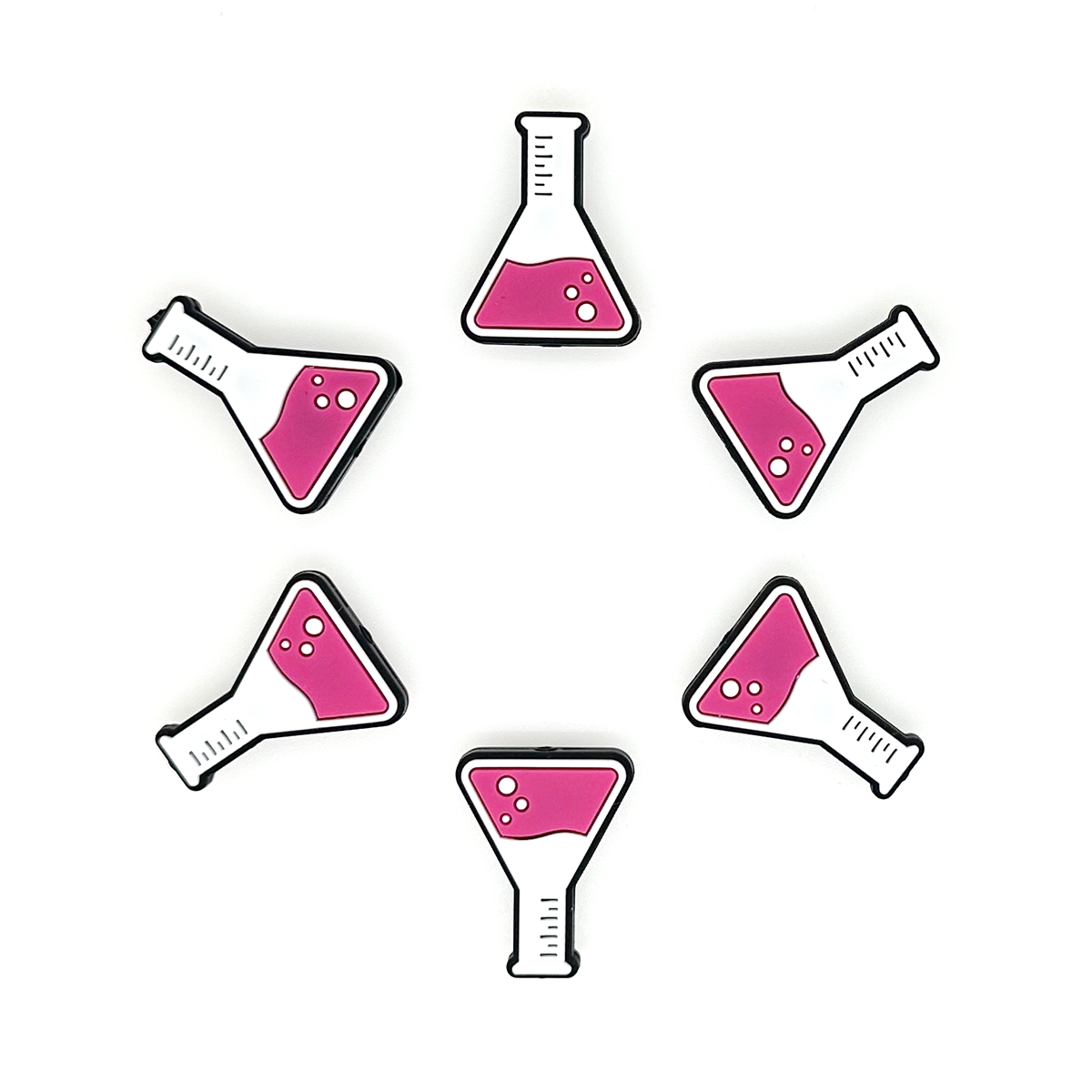 Science Beaker Focal Beads