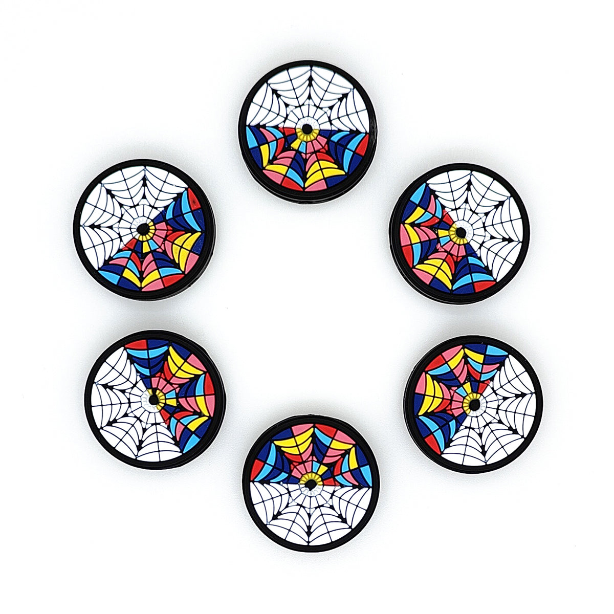 Halloween Spider Web Focal Beads