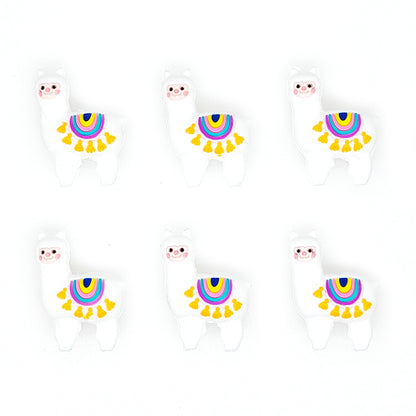 Rainbow Llama Focal