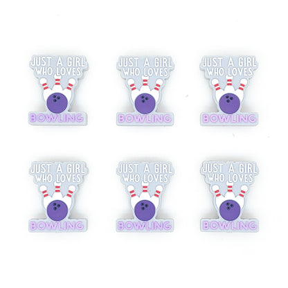 Just A Girl Who Loves Bowling Focal