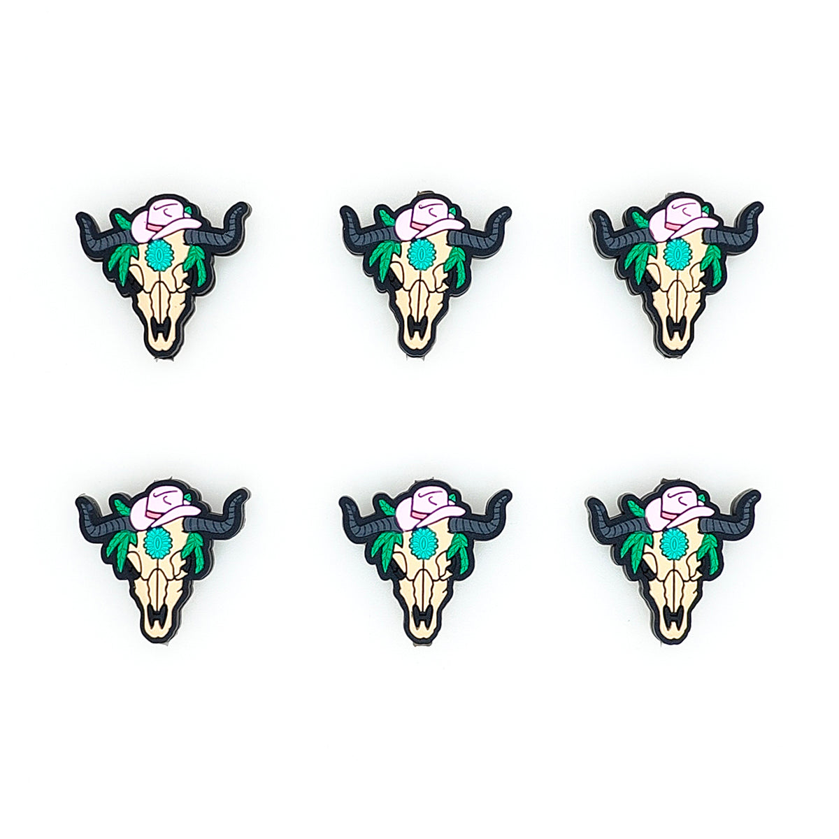 Western Skeleton Cow Head Focal