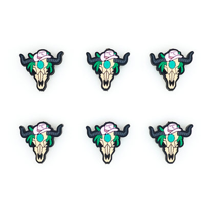 Western Skeleton Cow Head Focal