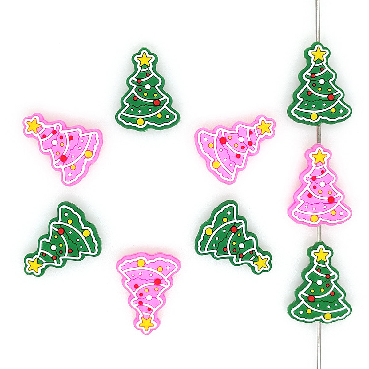 Christmas Tree Focal Beads