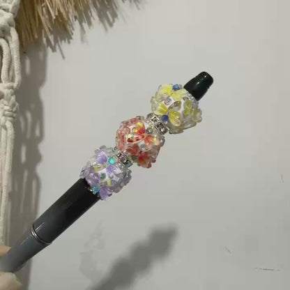 Fancy Dragonfly Rhinestone Polymer Clay Beads