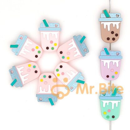 MilkShake Cup Silicone Beads - 34*23mm