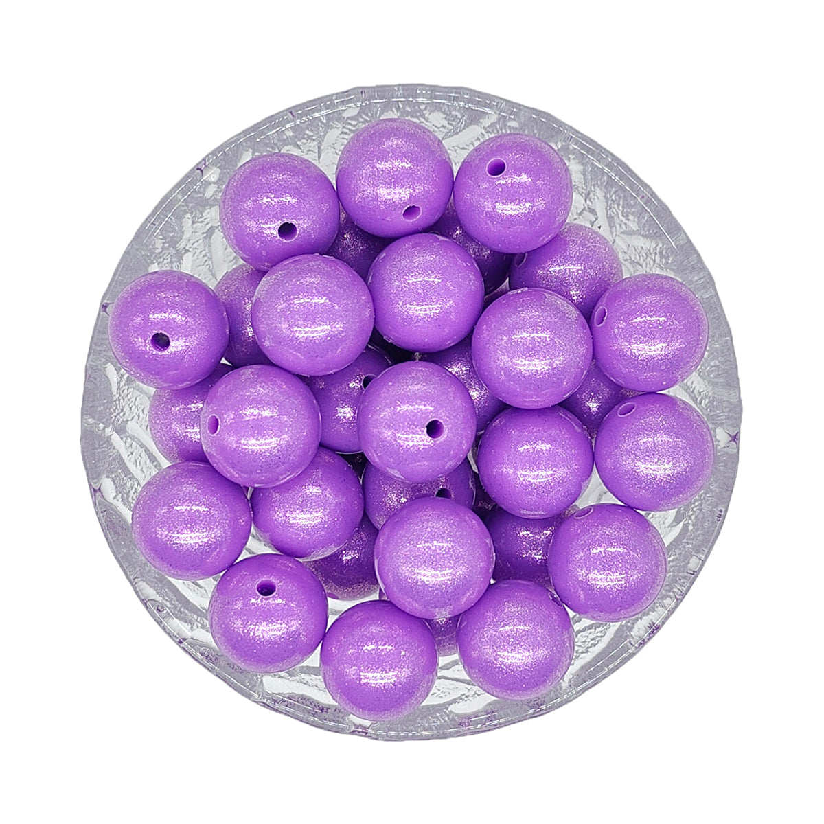 15mm Opal Round Glossy Silicone Beads