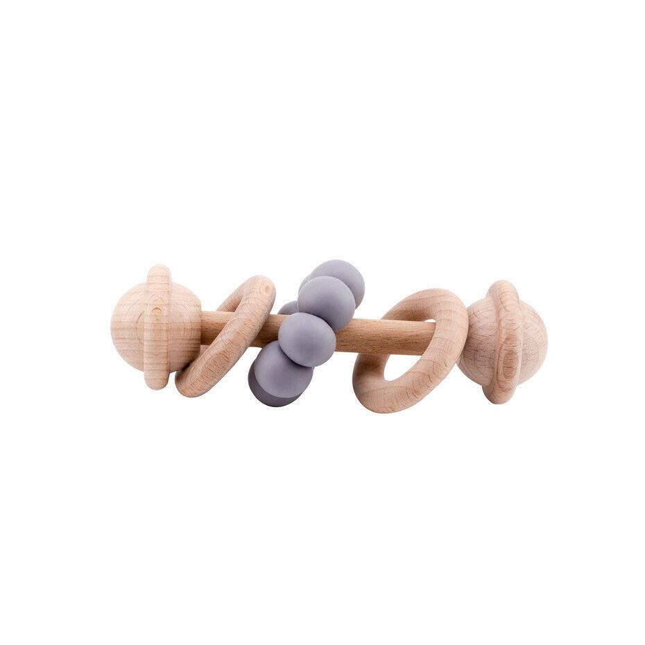 Baby Sensory  Beech Wooden Rattles