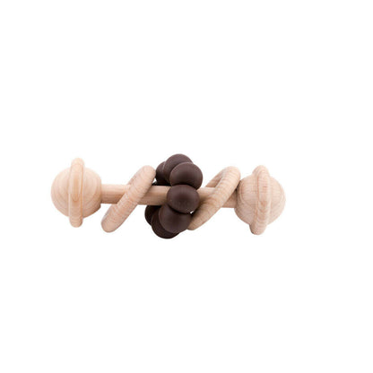 Baby Sensory  Beech Wooden Rattles