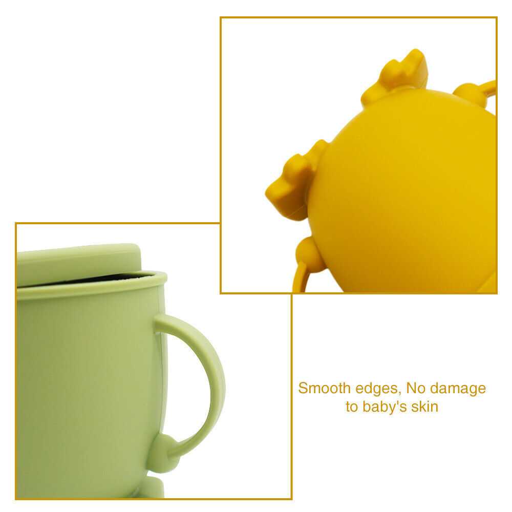 Baby Silicone Straw Cup
