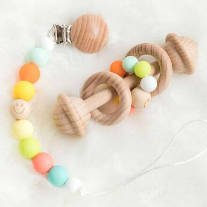 Beech Wood Stroller Toys