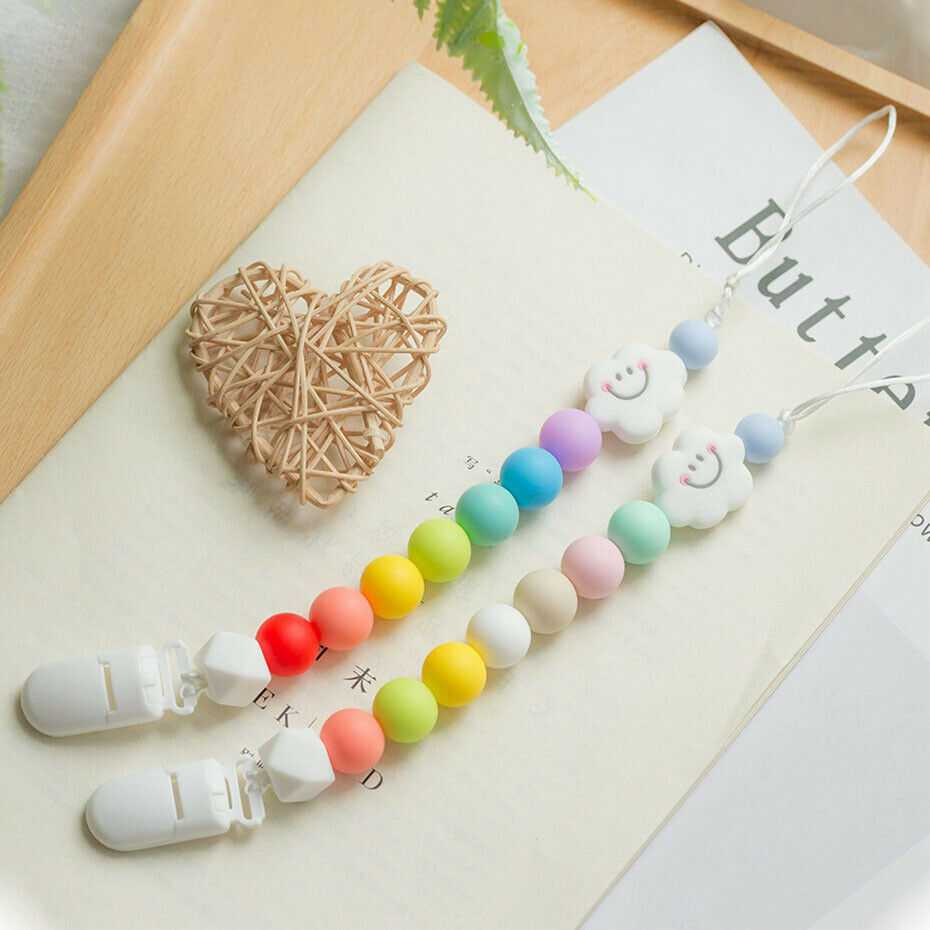 Baby Teething Pacifier Clip & Bracelet Toy