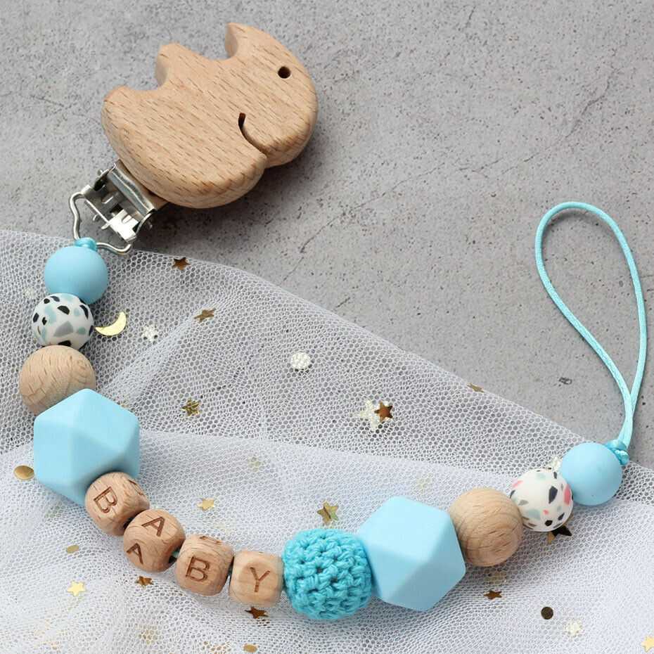 Star Pacifier Clips - Personalized