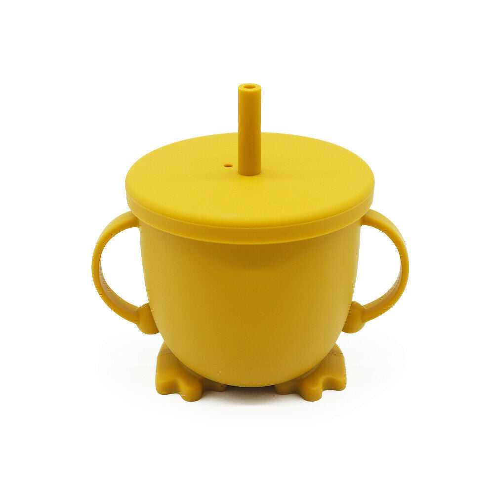 Baby Silicone Straw Cup