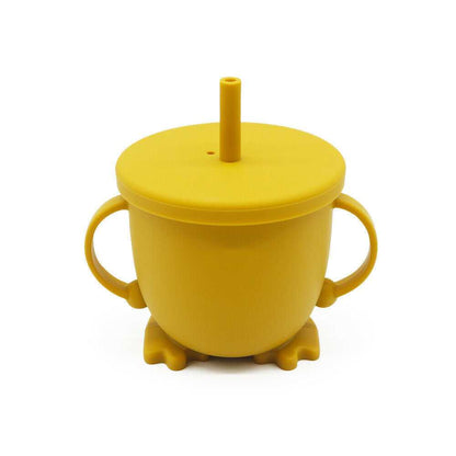Baby Silicone Straw Cup