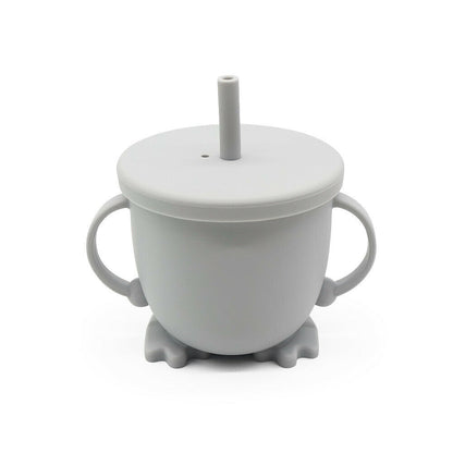 Baby Silicone Straw Cup