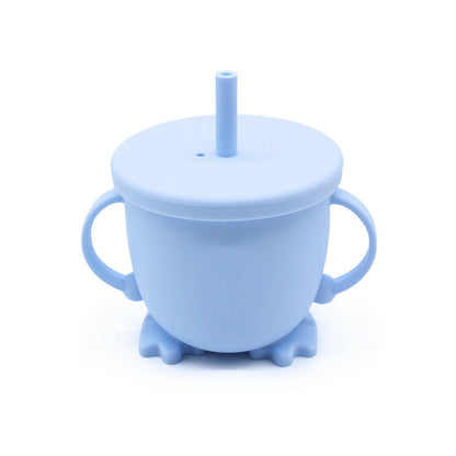 Baby Silicone Straw Cup