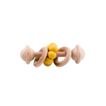 Baby Sensory  Beech Wooden Rattles
