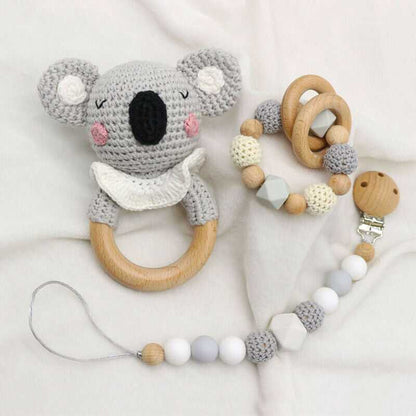 Crochet Koala - Rattle Set