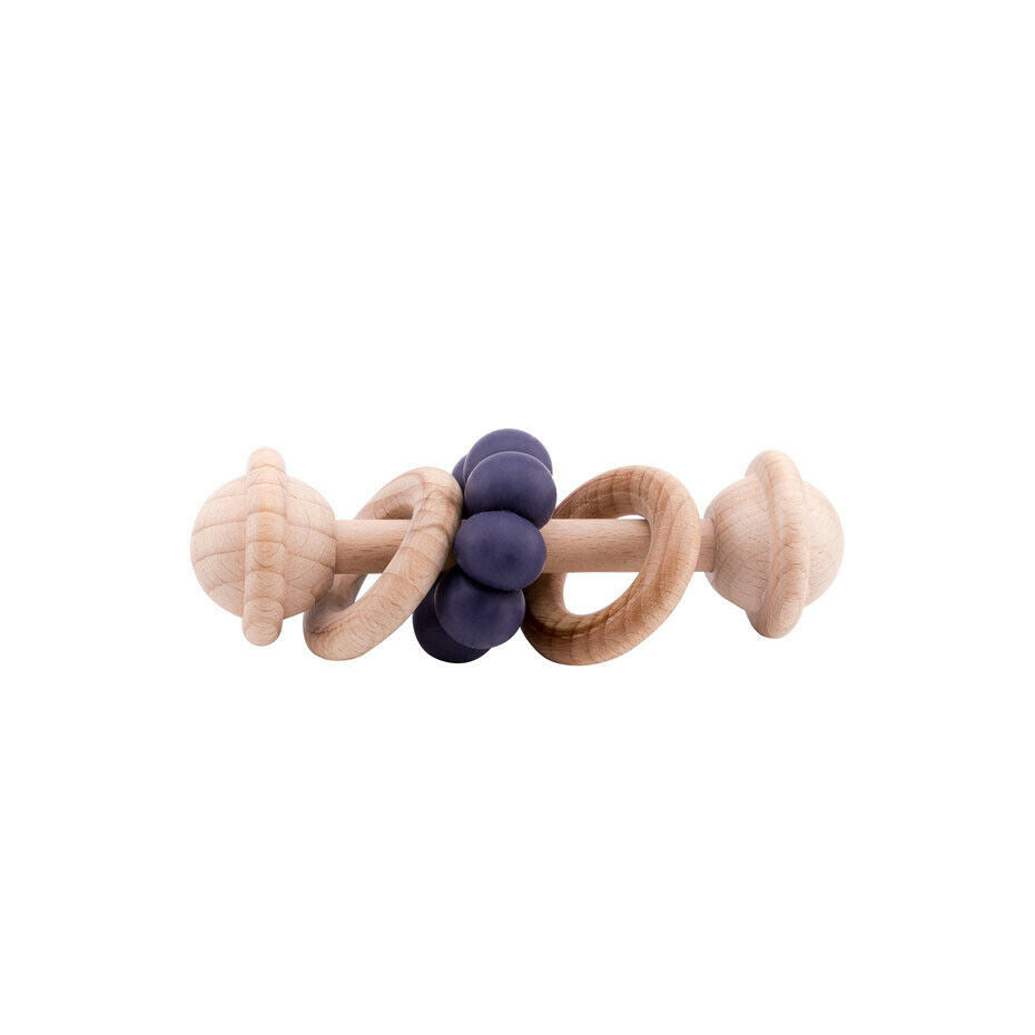 Baby Sensory  Beech Wooden Rattles