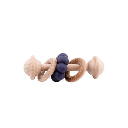 Baby Sensory  Beech Wooden Rattles