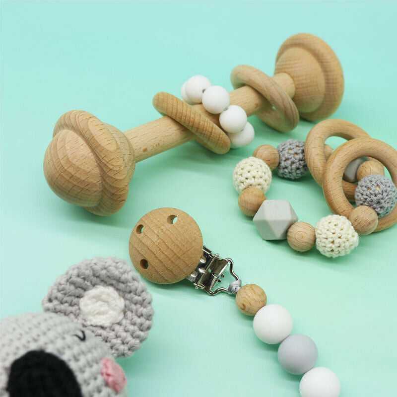 Crochet Koala - Rattle Set