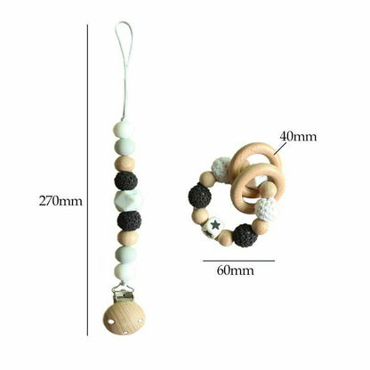 Zebra Crochet Rattles Set