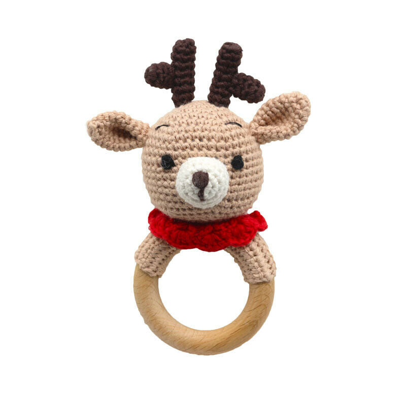 Crochet Elk - Rattles Set