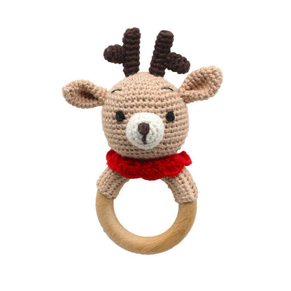 Crochet Elk - Rattles Set