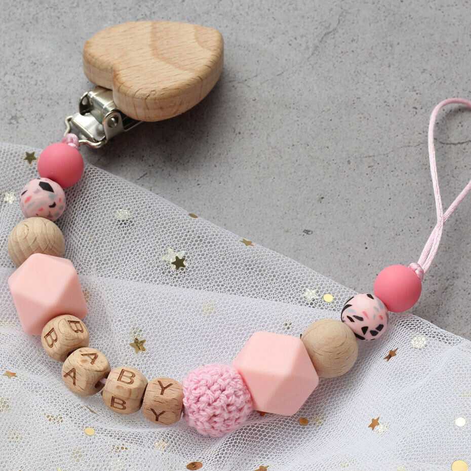 Star Pacifier Clips - Personalized