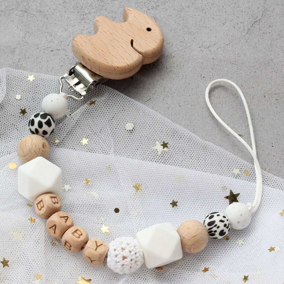 Star Pacifier Clips - Personalized