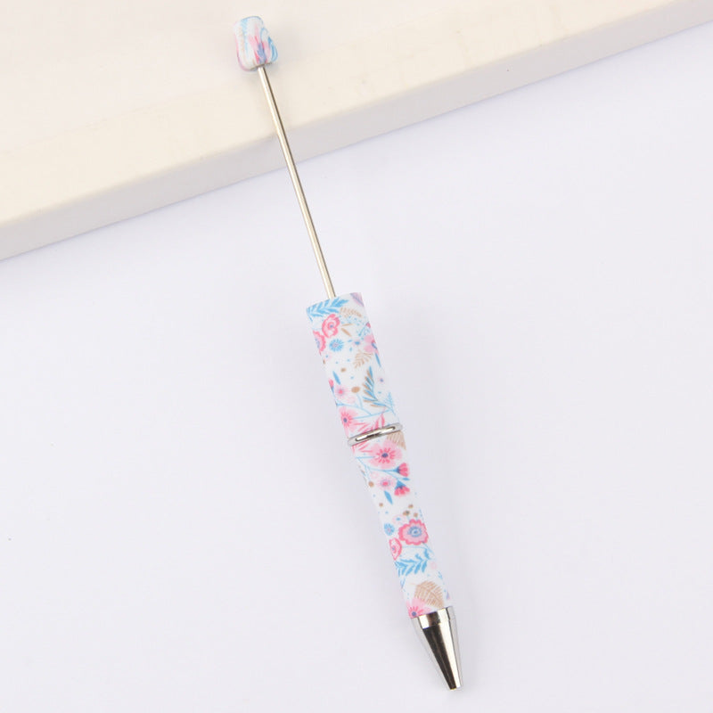 5Pcs /Lot DIY Print Pen Beadable Pen