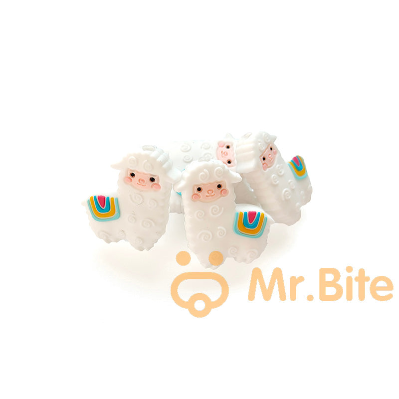Alpaca Silicone Beads - 27*30mm