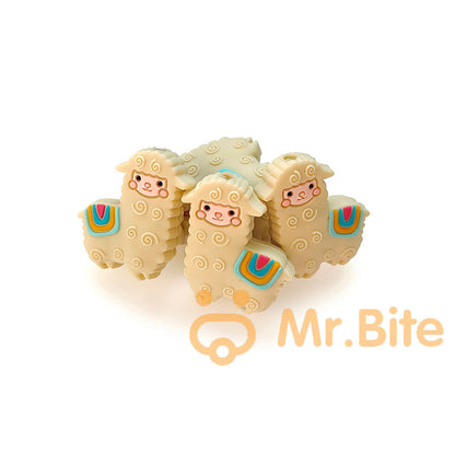 Alpaca Silicone Beads - 27*30mm