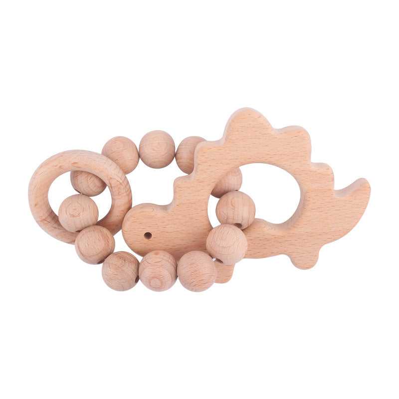 Beech Wood Teething Ring Ratle