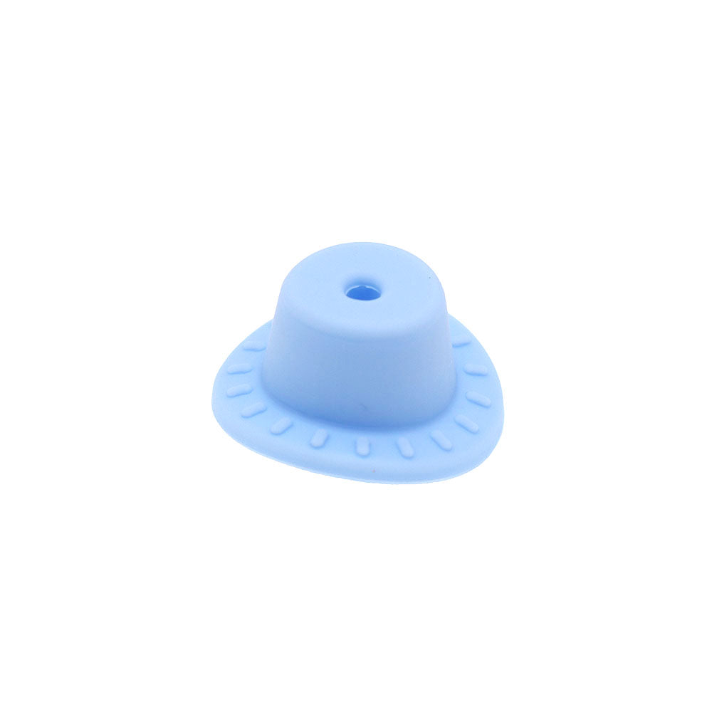 Cowboy Hat Silicone Beads - 25.5mm