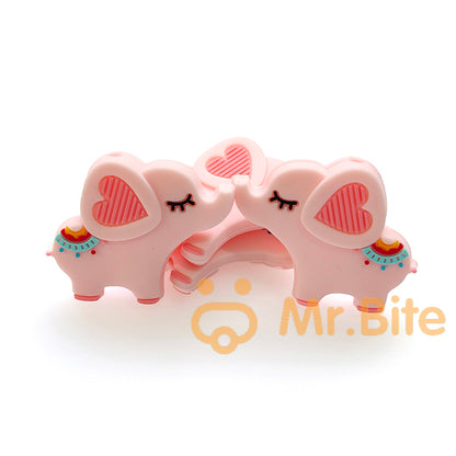 Love Elephant Focal Beads
