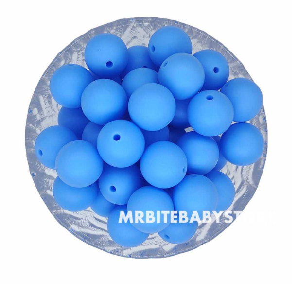 12/15mm Round Silicone Beads #1 - #24