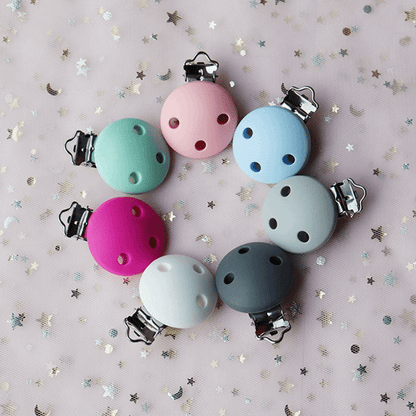 Round Pacifier Clips