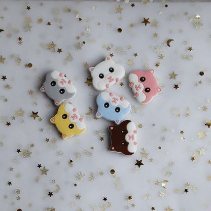 Squirrel Silicone Beads 31*25mm