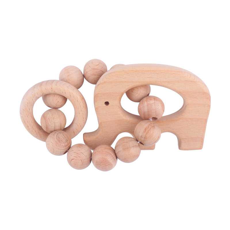 Beech Wood Teething Ring Ratle