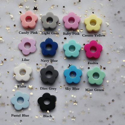 Flower Silicone Beads