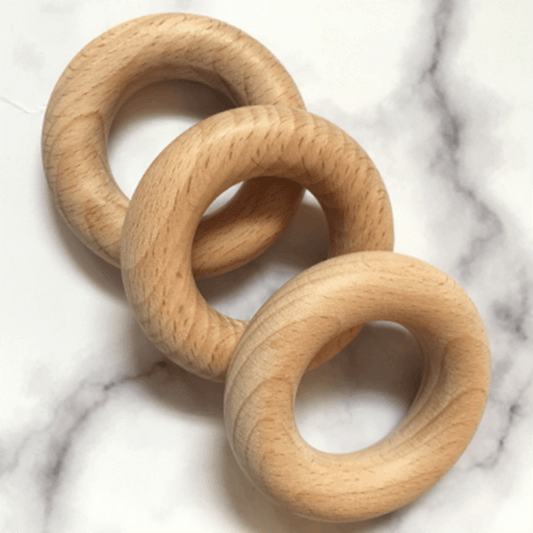 Thick 65MM Beech Wooden Ring